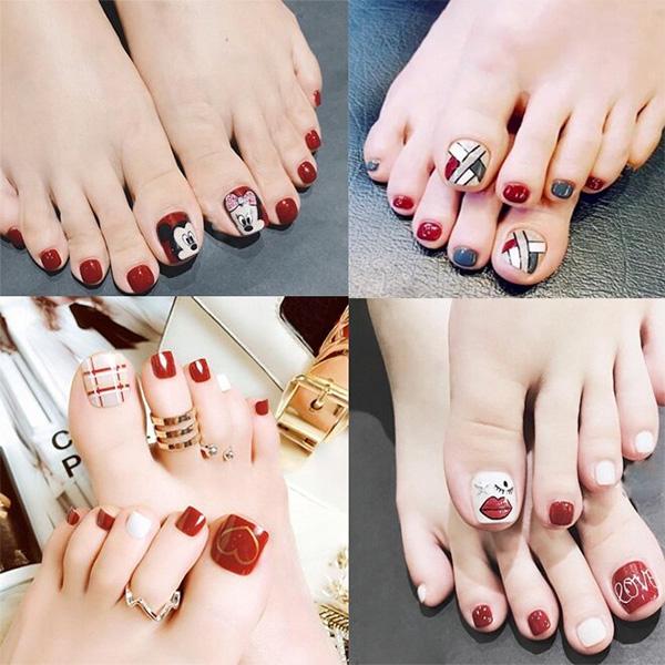 Nail màu đỏ: 20 mẫu đẹp đơn giản được yêu thích nhất hiện nay - 16