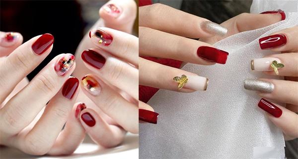 Nail màu đỏ: 20 mẫu đẹp đơn giản được yêu thích nhất hiện nay - 9