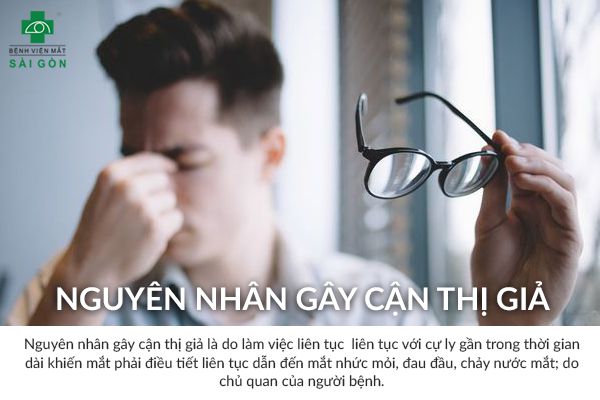 nguyên nhân cận thị giả