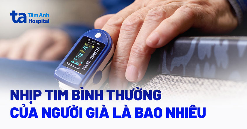 nhịp tim bình thường của người già