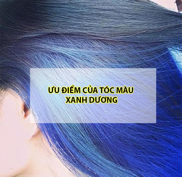 Xanh dương đen khói: Màu tóc đẹp độc lạ hot nhất hiện nay - 1