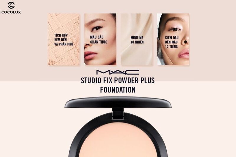 Ưu điểm của phấn phủ MAC Studio Fix Powder Plus Foundation