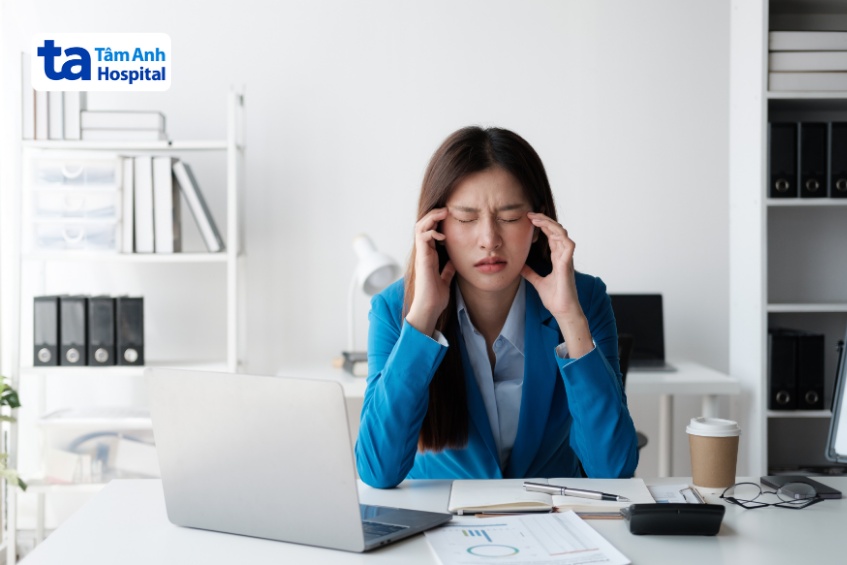 rối loạn tiền đình ở người trẻ bị stress