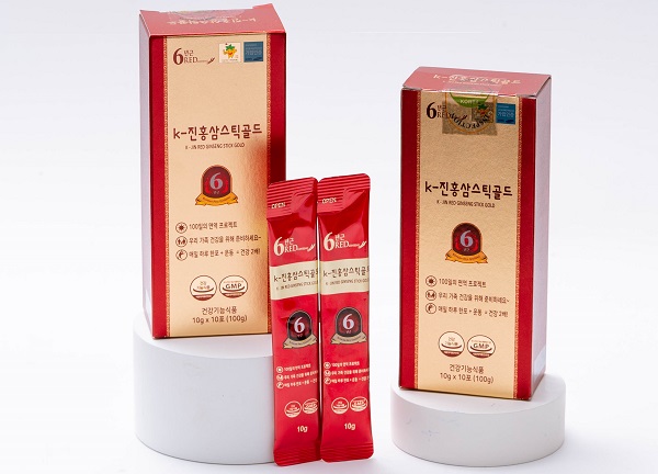 Thuốc bổ cho người già Hồng sâm Hàn Quốc K-Jin Red Ginseng stick gold