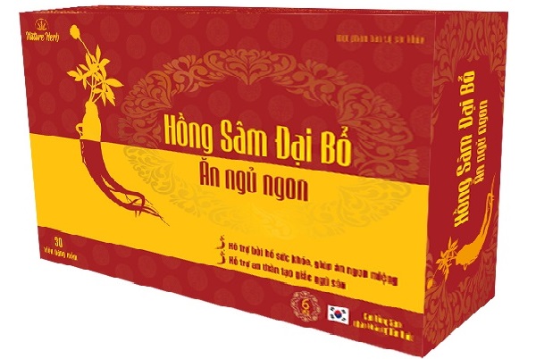 Thuốc bổ cho người già Hồng sâm đại bổ ăn ngủ ngon