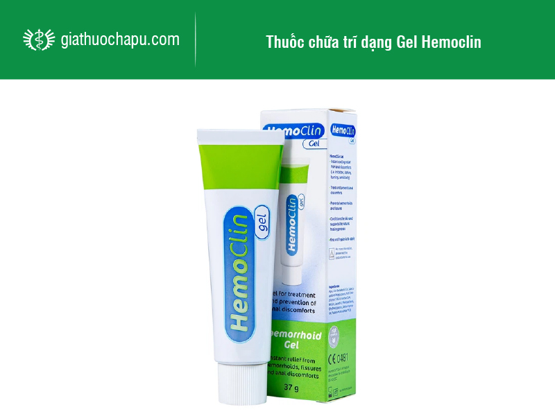 Thuốc chữa trĩ dạng Gel Hemoclin