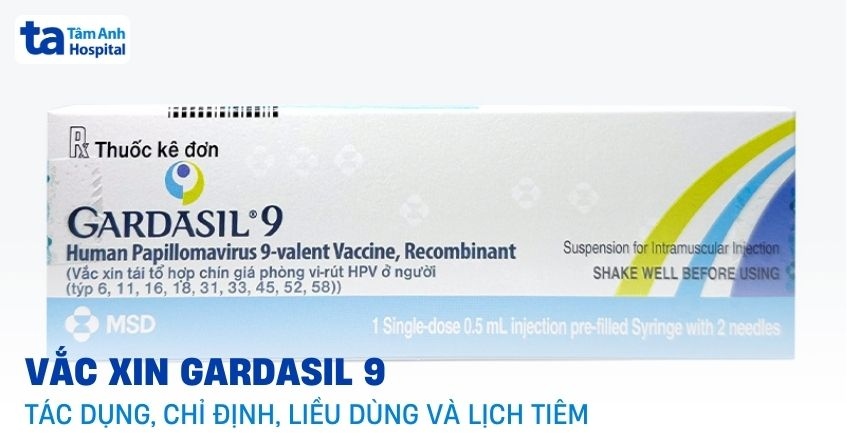 vắc xin gardasil 9