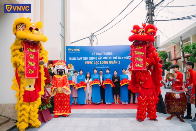 VNVC Lạc Long Quân khai tài khoản