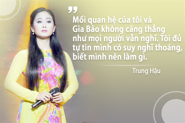 Ca si Trung Hau: Doi toi, moi dau kho cung vi chu tinh ma ra!