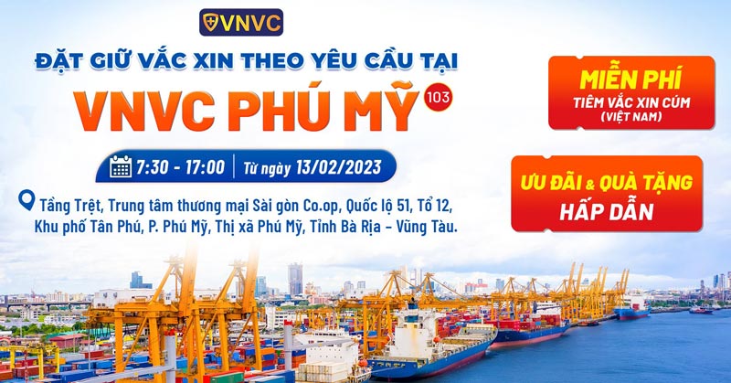 đặt giữ vắc vắc xin vnvc phú mỹ