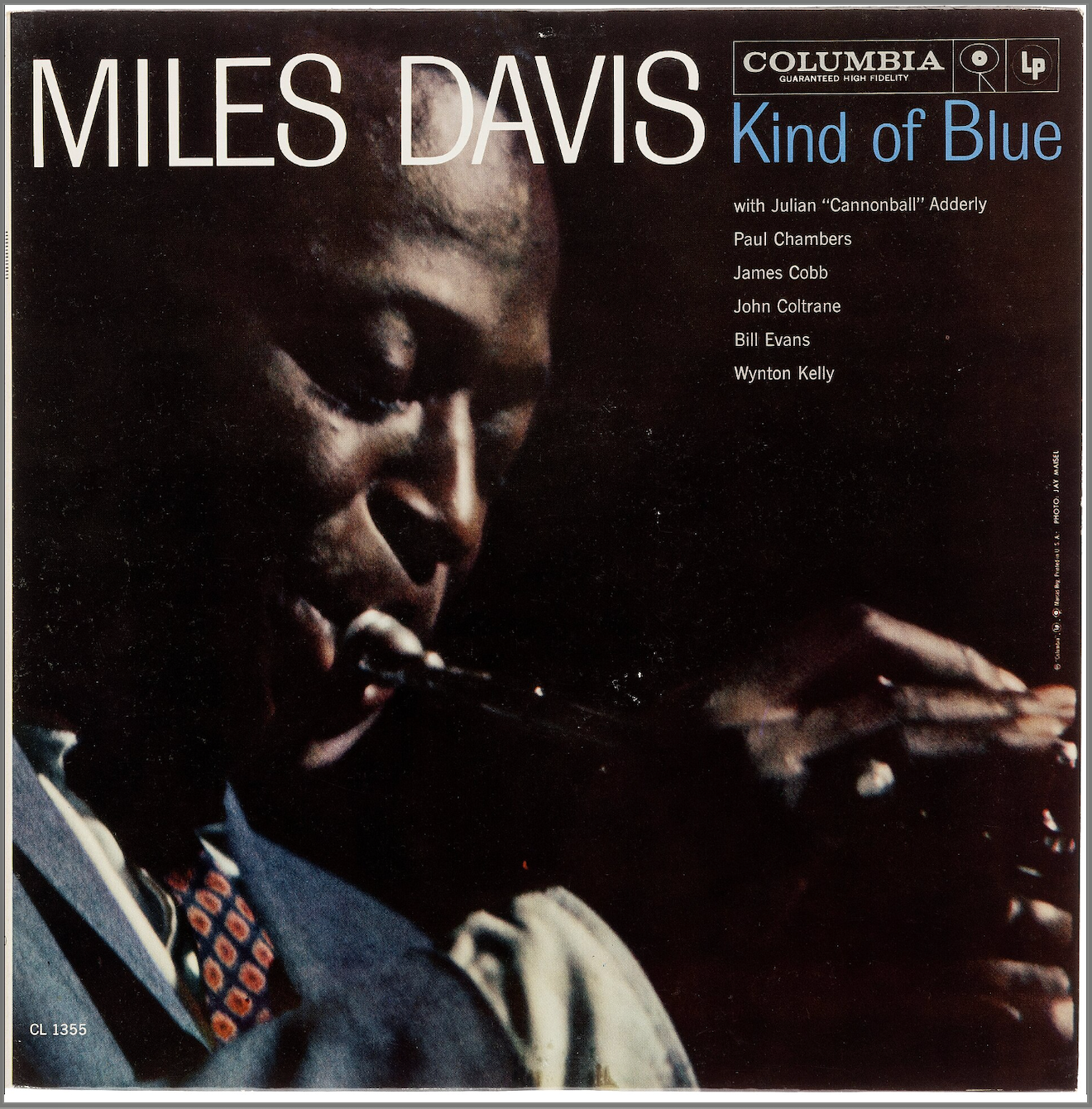 Album Cover for Miles Davis's Kind of Blue