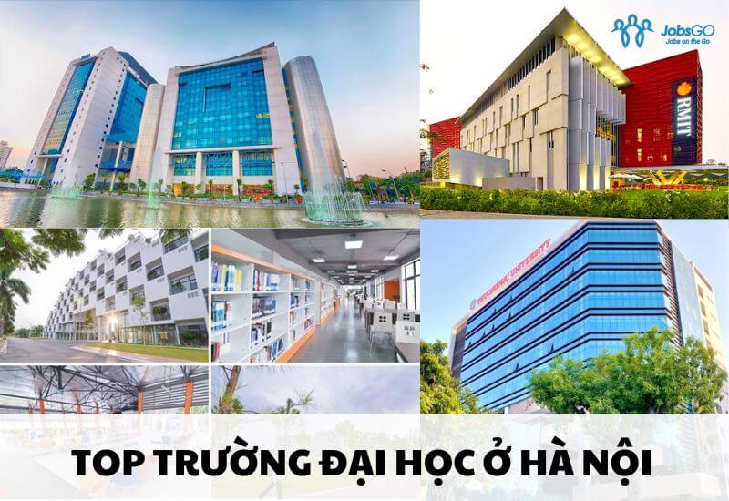 danh sách các trường đai học ở hà nội