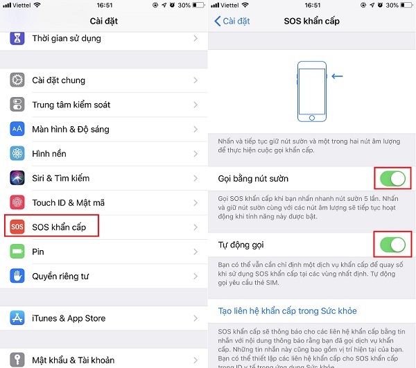 Tính năng SOS trên iPhone (1)