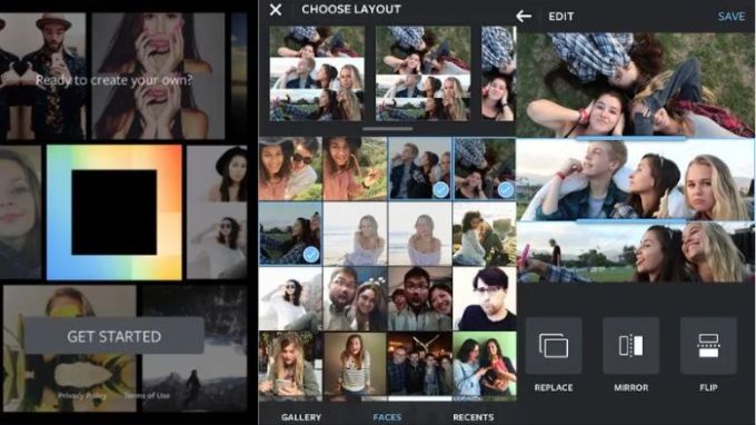 Dùng Layout From Instagram để ghép ảnh trên iPhone