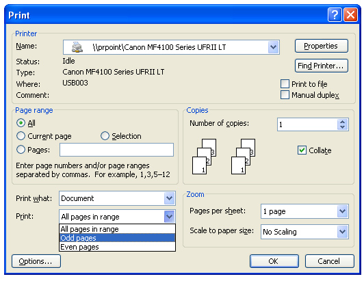 Hướng dẫn in hai mặt giấy trong Word, PDF, Excel