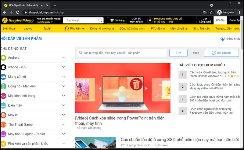 Nhấn phím Print Screen góc bên phải phía trên của bàn phím để chụp màn hình máy tính