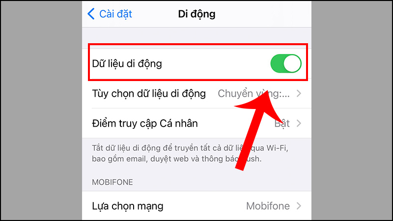 Cách khắc phục khi chuyển tiếp cuộc gọi iPhone không hoạt động