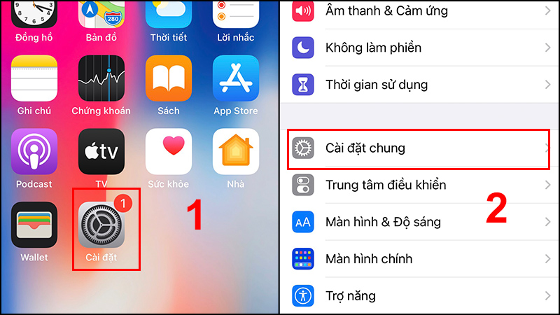 Nhấn và giữ nút nguồn và chờ iPhone khởi động lại.