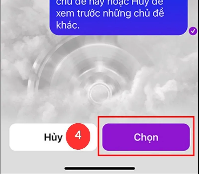 Cách đổi nền Messenger thành ảnh trên điện thoại và máy tính 3