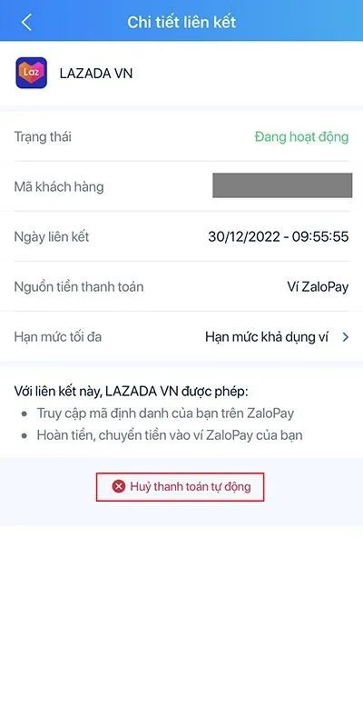 Cách hủy liên kết ngân hàng với ZaloPay nhanh chóng trong 1 phút 12