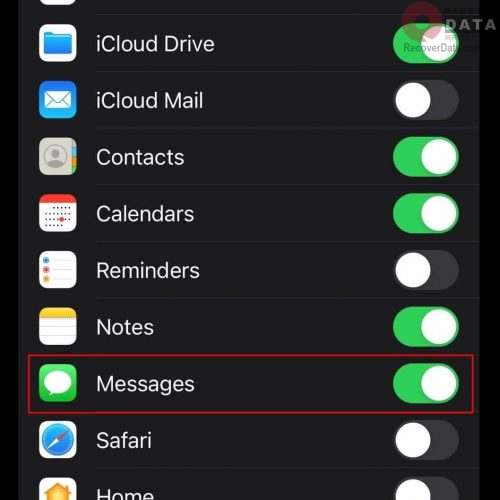 khôi phục tin nhắn iMessage đã xóa