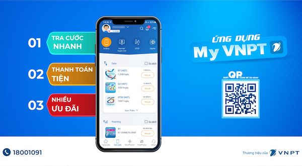 kiểm tra 4G sim VinaPhoen trên app My VNPT