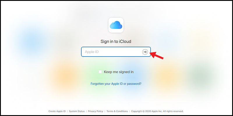 Đăng nhập Apple ID