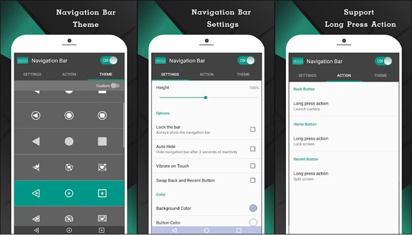 Ứng dụng tạo nút home ảo trên android Navigation Bar