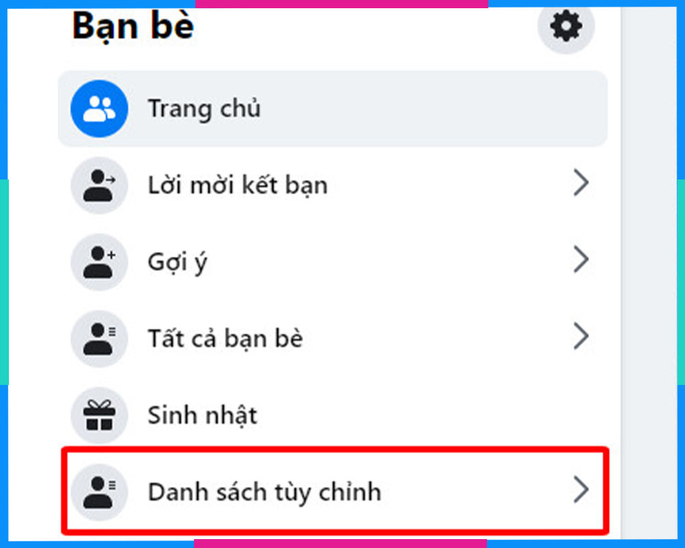 Cách thêm bạn vào danh sách bị hạn chế trên Facebook bằng máy tính B3