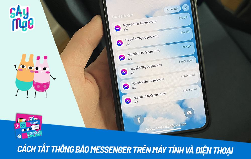 Cách tắt thông báo Messenger trên máy tính và điện thoại chỉ trong 5 giây