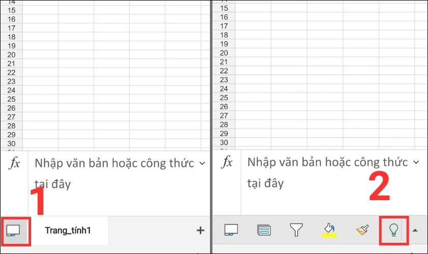 Cách chèn ảnh vào Excel trên điện thoại