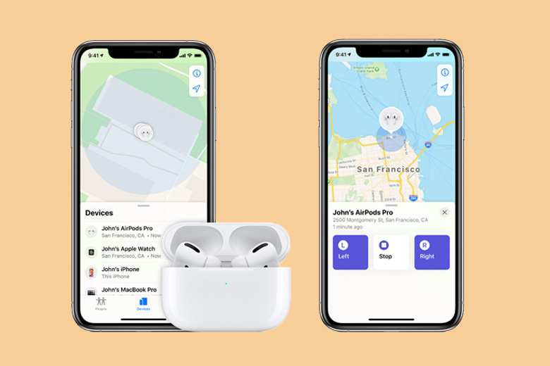 Tìm AirPods trên Find My