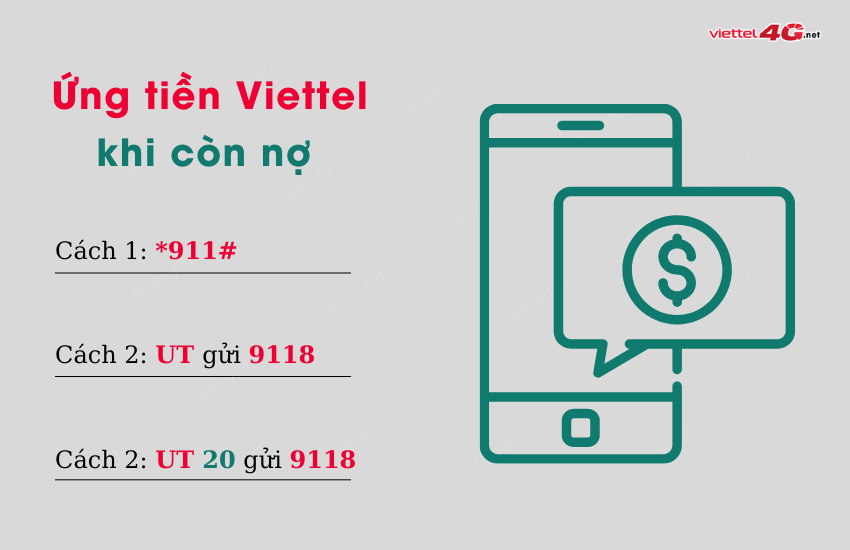 ung tien khi con no viettel