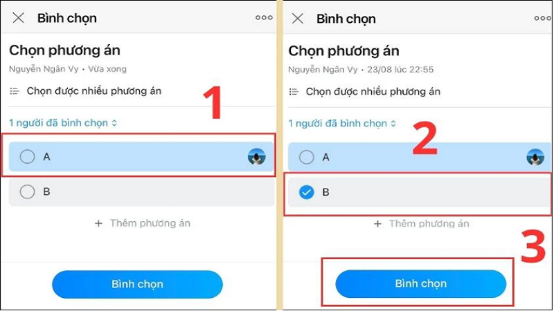 Hướng dẫn xóa bình chọn trên Zalo cực đơn giản