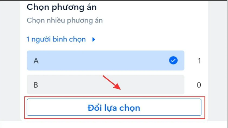 Hướng dẫn xóa bình chọn trên Zalo cực đơn giản