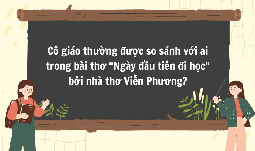 Câu đố vui về bài hát Cô giáo như mẹ hiền ngày 20/11