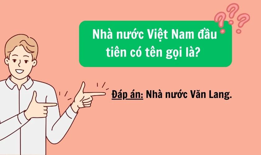 Câu hỏi Lịch sử