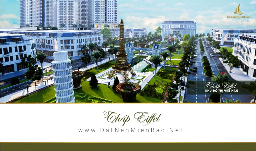 Tháp Eiffel Khu đô thị việt hàn