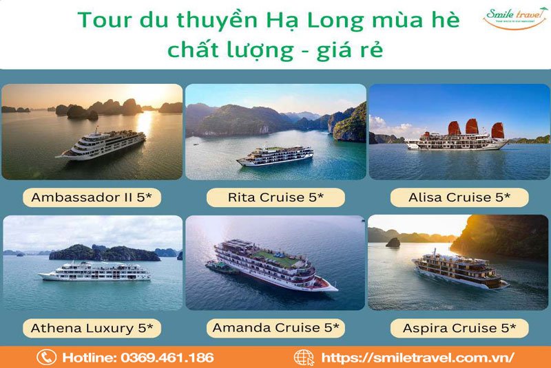 Trải nghiệm tour du thuyền Hạ Long 5 sao