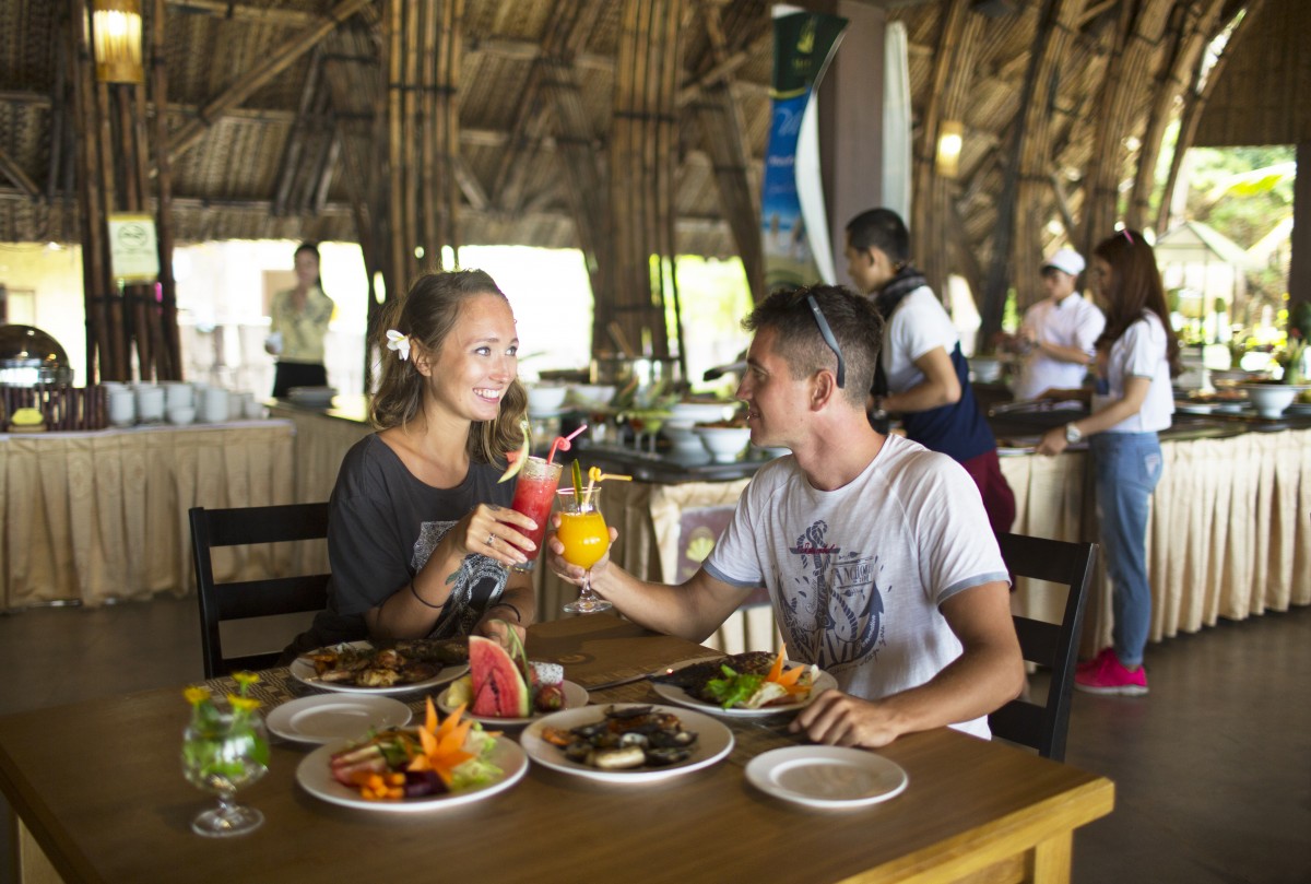 Buffet hải sản Hòn Tằm