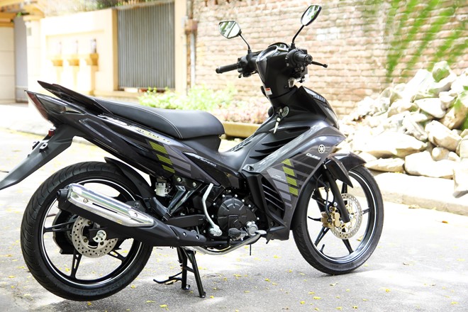 Exciter 135 2017 màu đen