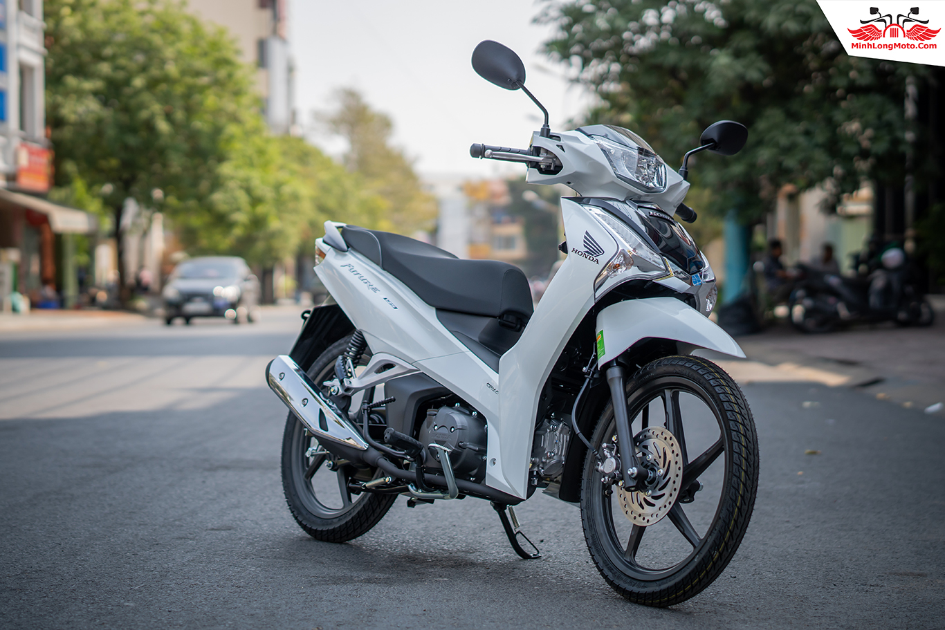 Màu xe Future 125 trắng