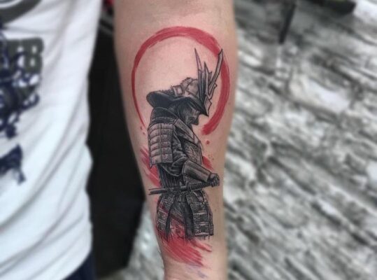 ý tưởng tattoo Samurai cực ấn tượng