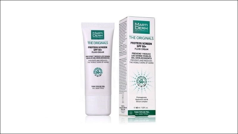 Kem chống nắng Martiderm The Originals Proteos Screen SPF50+ Fluid Cream