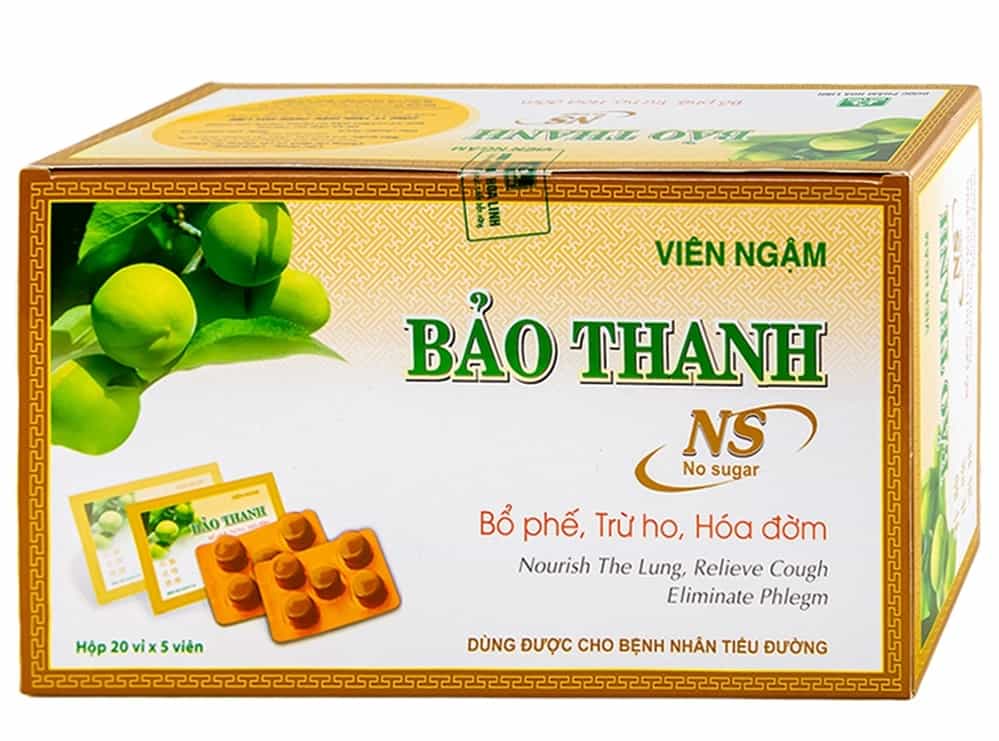 kẹo ngậm thảo dược bảo thanh