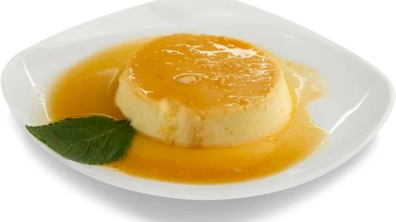 Làm bánh flan bằng nồi chiên không dầu