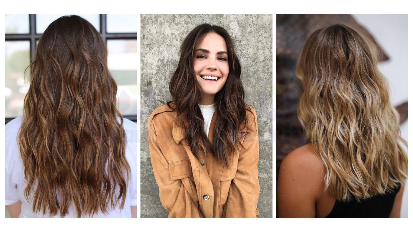 Tóc nhuộm kiểu balayage