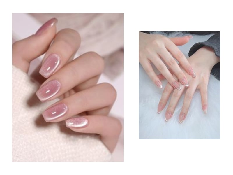 Mẫu nail đẹp mắt mèo