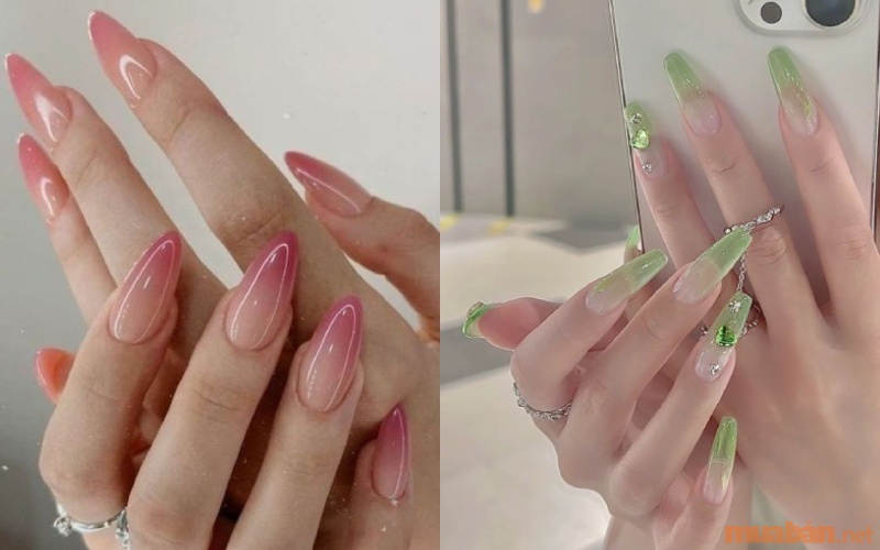 Nét đặc trưng của mẫu nail ombre