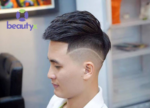 Kiểu cắt tóc nam mohican kết hợp